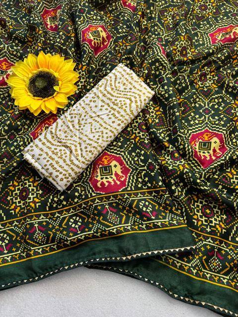 Tulsi pashmina silk Indian saree wholesalers in Mumbai